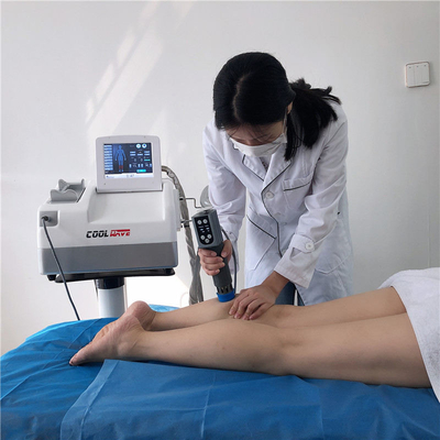 แบบพกพา Cryolipolysis Cool Slimming Machie Shockwave Therapy สำหรับการลดเซลลูไลท์