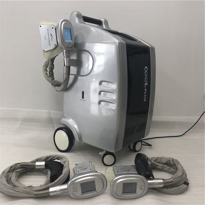 เครื่องแช่แข็งไขมัน Cryolipolysis แบบช่องคู่สำหรับการลดเซลลูไลท์