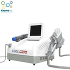 Cryolipolysis อุปกรณ์แช่แข็งไขมัน 2 In 1 Cryolipolysis Slimming + Pain Relief Shockwave Therapy Device Machine