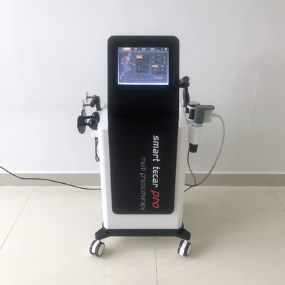 ใหม่ล่าสุด 448KHZ Smart Pro Tecar ไมโครเวฟ Diathermy อุปกรณ์สำหรับกล้ามเนื้อผ่อนคลาย