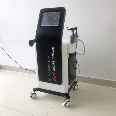 ใหม่ล่าสุด 448KHZ Smart Pro Tecar ไมโครเวฟ Diathermy อุปกรณ์สำหรับกล้ามเนื้อผ่อนคลาย