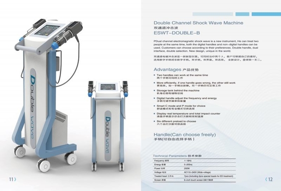 เครื่องบำบัดด้วยคลื่นกระแทก Acoustic ED สำหรับการหย่อนสมรรถภาพทางเพศ China / Shockwave Cryotherapy Slimming