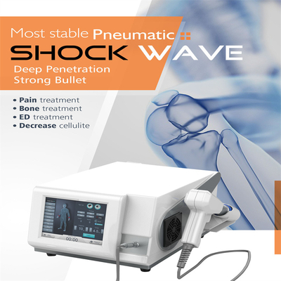 เครื่องบำบัดด้วยแรงดันอากาศแบบคลื่นคู่ Diathermy โรงงานเครื่อง Shockwave OEM