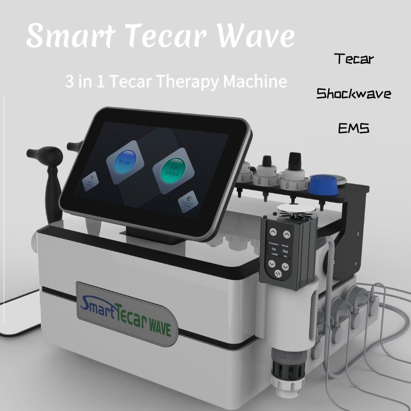 มัลติฟังก์ชั่สมาร์ท Tecar Therapy Machine Shockwave ED Treatment