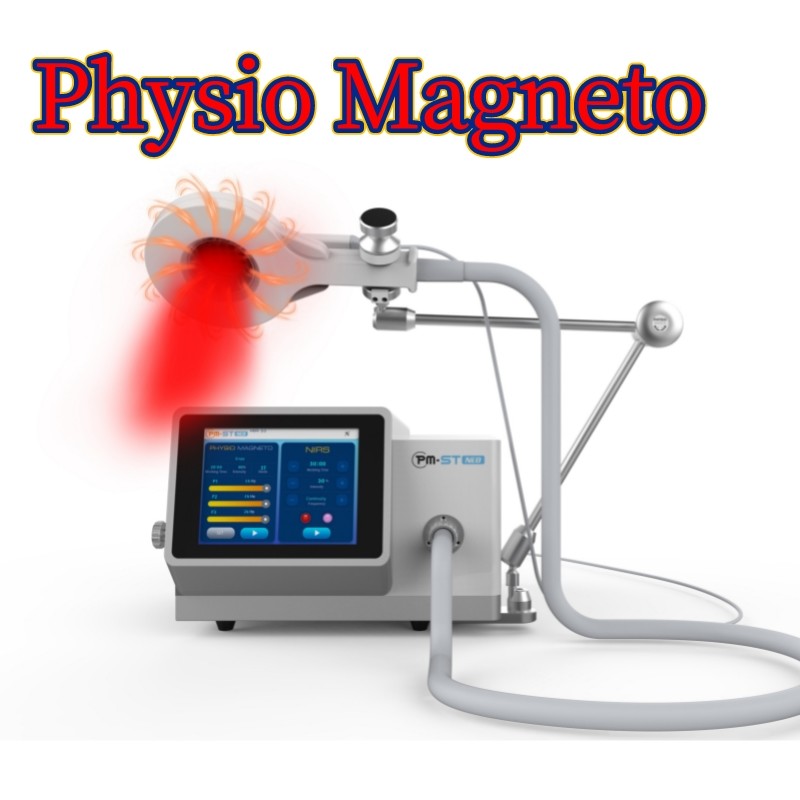 PMST Shockwave Physio Magneto EMTT เครื่องบำบัดด้วยการนวดบรรเทาอาการปวดหลังด้วยโหมด ST และ MT