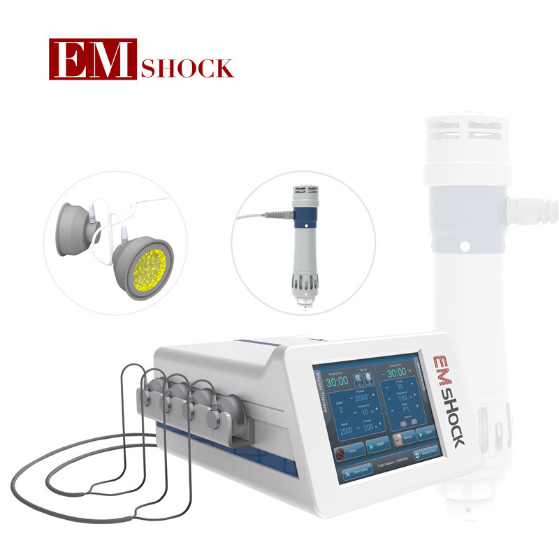 เครื่องบำบัดด้วยคลื่นกระแทก EMS 30HZ สำหรับ Plantar Fasciitis