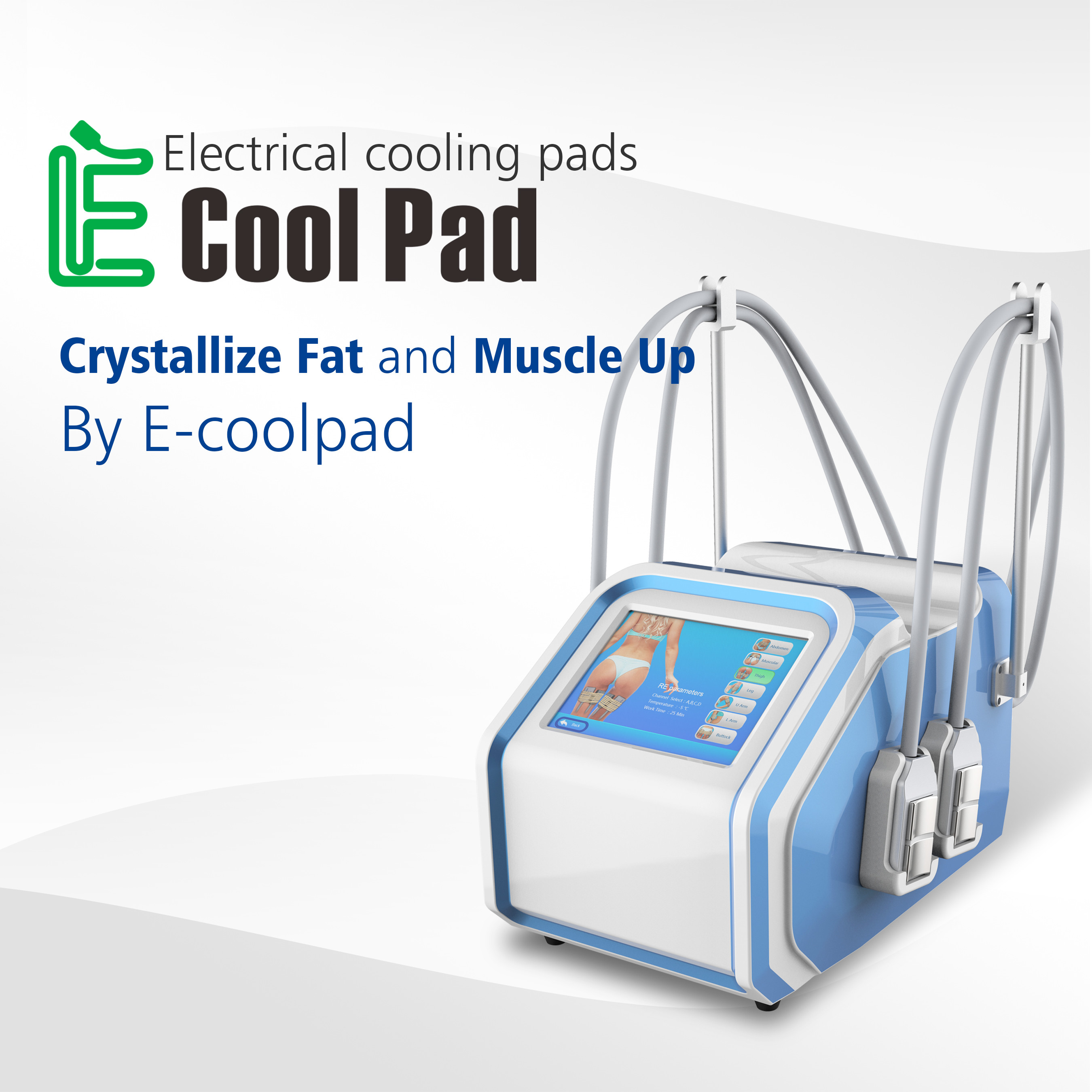 ลดน้ำหนัก 45 ℃ Cryolipolysis เครื่องแช่แข็งไขมัน / เครื่องกระชับสัดส่วน