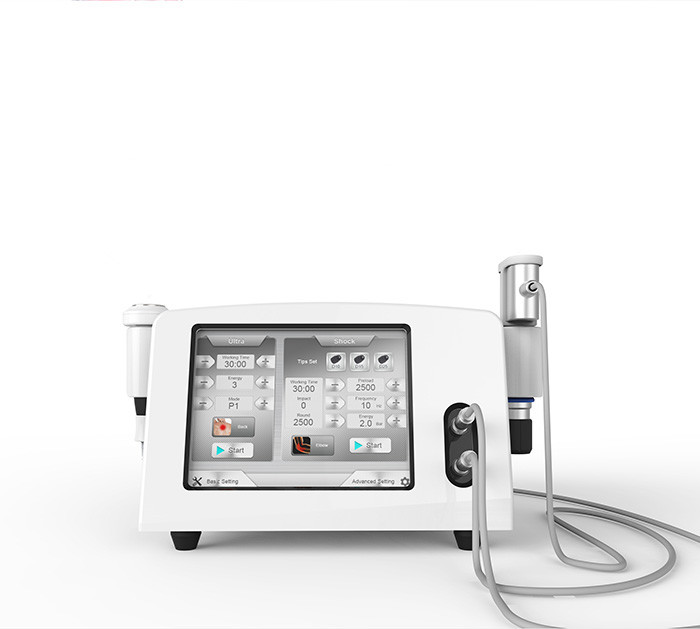 Body Pain Relief Ultrasound Physiotherapy Machine เครื่องบำบัดด้วยคลื่นกระแทก