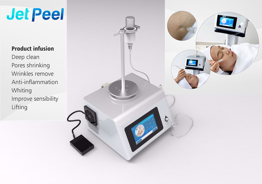 การดูแลผิวใช้ Jet Peel Facial Machine, อุปกรณ์ความงามบนใบหน้า Non Invasive
