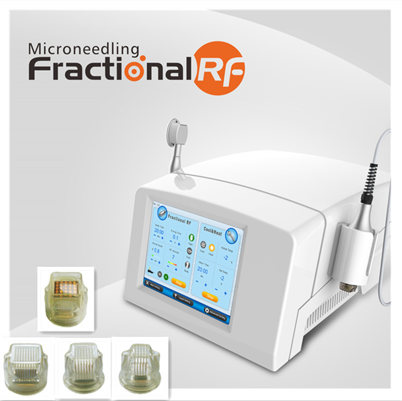 คูลลิ่งความร้อน 10.4 นิ้ว Microneedling Fractional RF Face Lifting