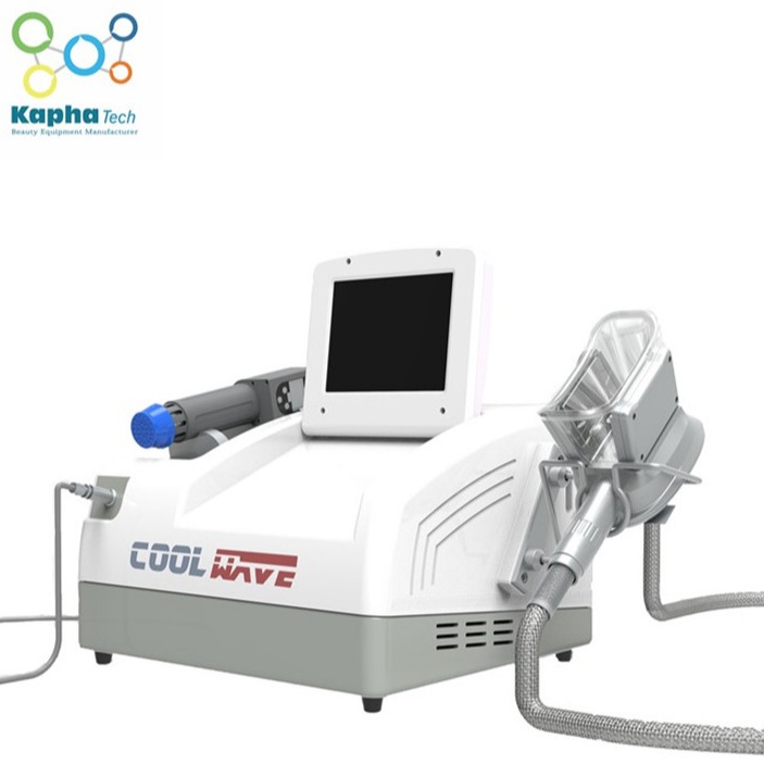 กระชับผิว Shock Wave Therapy Electropration Anti Cellulite Cryolipolysis Machine แบบพกพา Slimming Freezing Fat ED