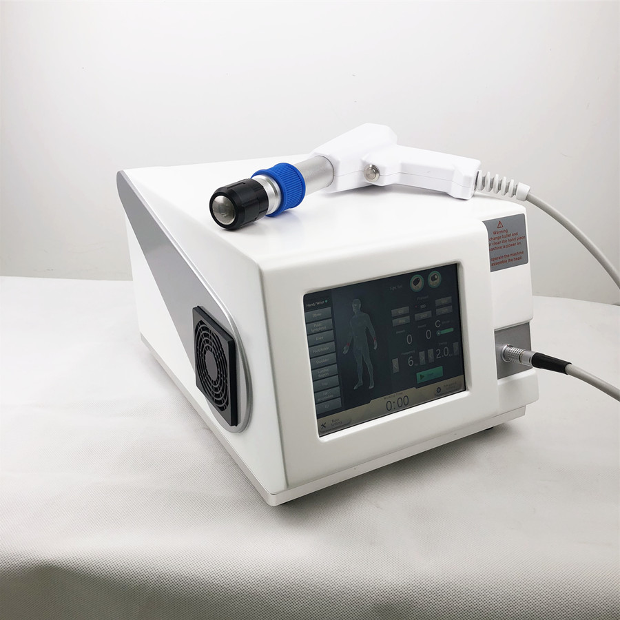 ESWT 21Hz Extracorporeal Shockwave Therapy Machine สำหรับอาการปวดเอ็น