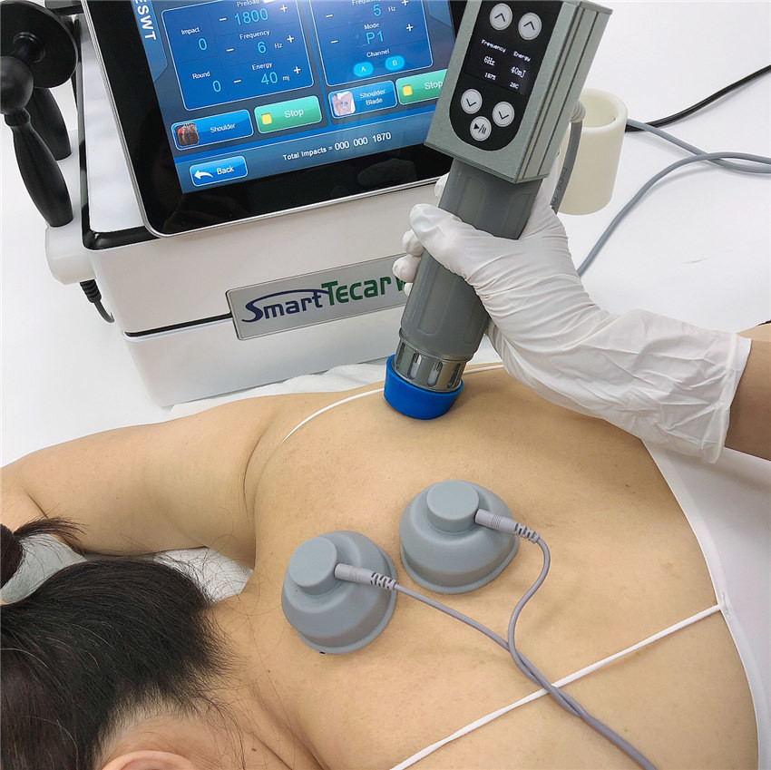 เครื่องบำบัดด้วย Diathermy Tecar สำหรับการนวดผ่อนคลายทั้งตัว