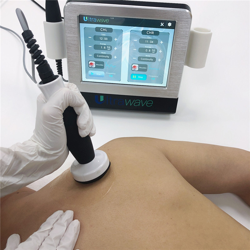 2 Wave Physio Ultrasound Physiotherapy Machine ลดการกระตุกของกล้ามเนื้อ