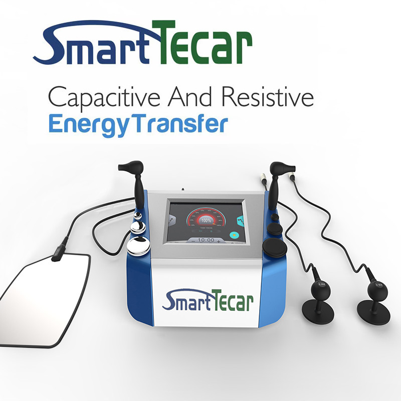 RF Capacitive 448KHz Tecar Therapy Machine Diathermal Theraoy สำหรับนวดตัว